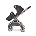 Baby Stroller REYA 3in1 with cover Black JASPER